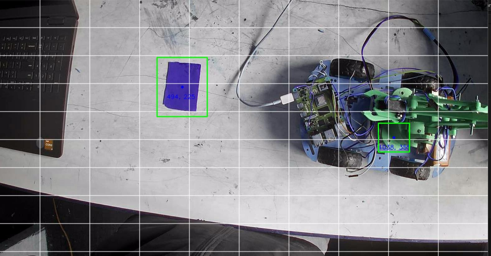 Automated Mobile Robot | Object Detection & Robotic Arm